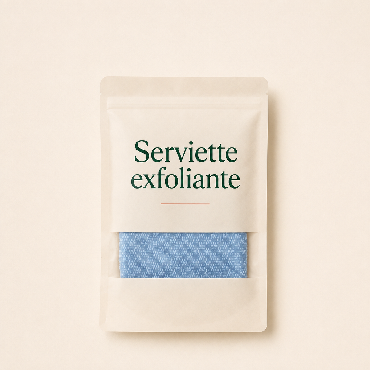 Serviette exfoliante — la peau lisse et nette, dès la douche