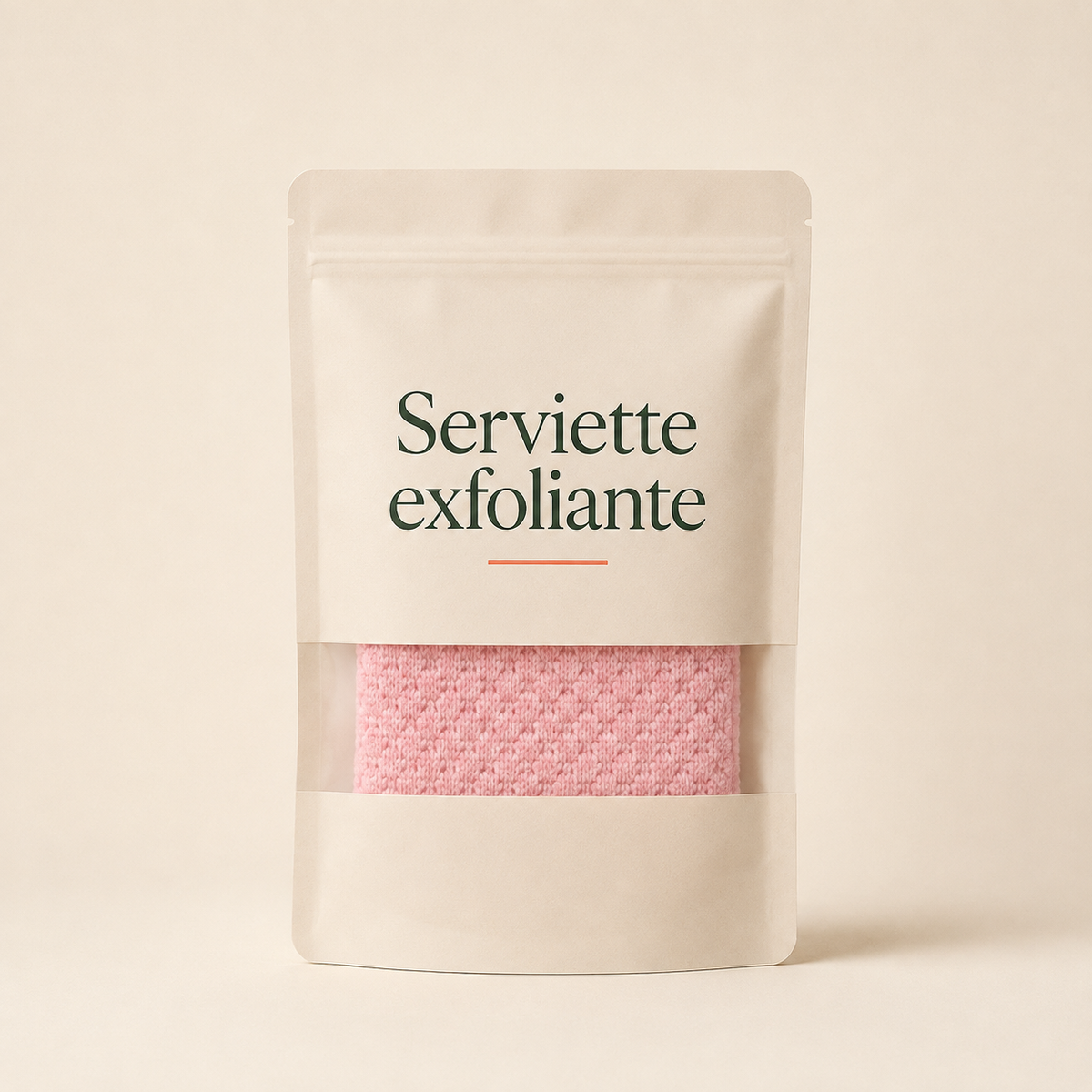 Serviette exfoliante — la peau lisse et nette, dès la douche